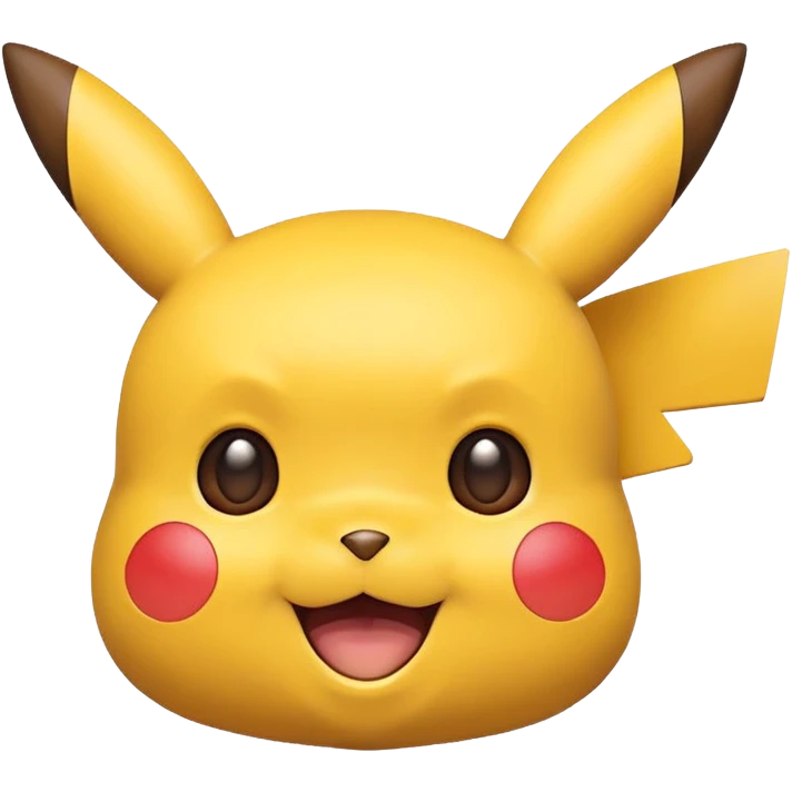 Emoji of pikachu face emoji