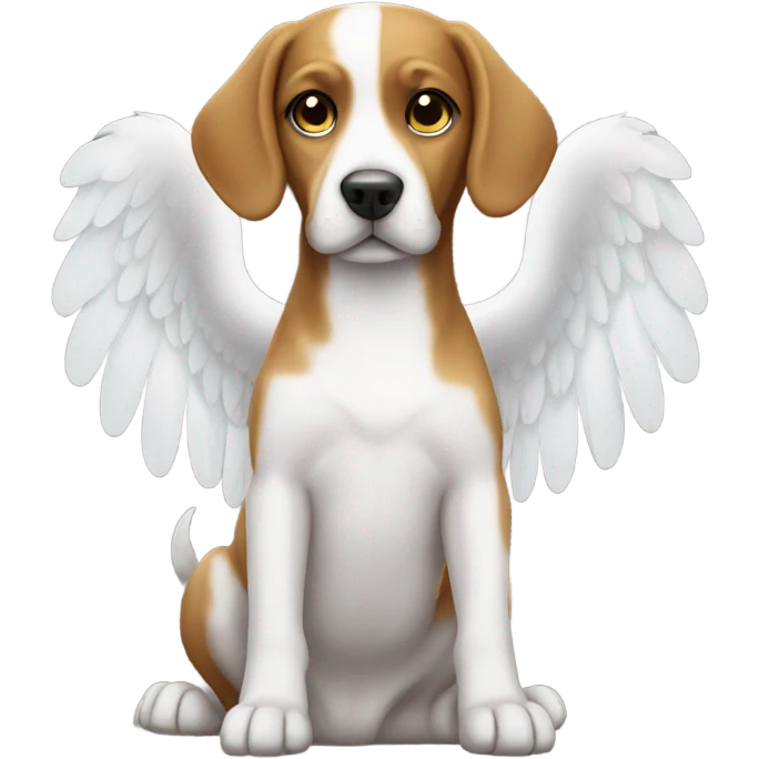 dog angel emoji