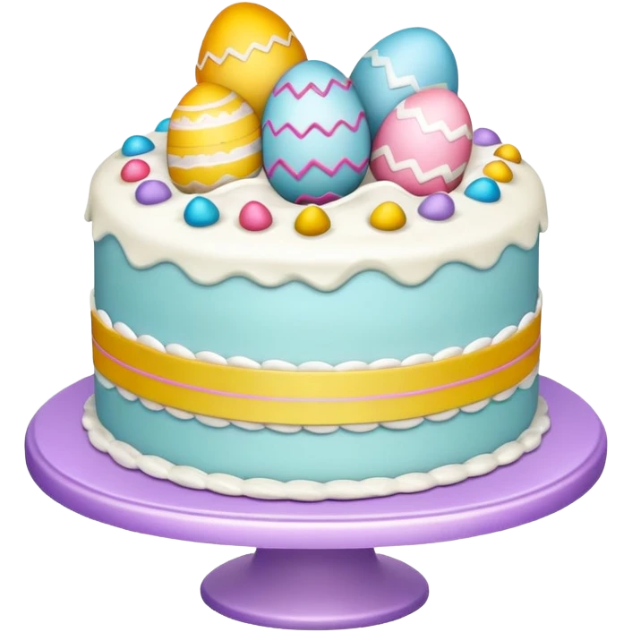 Easter Cake  emoji