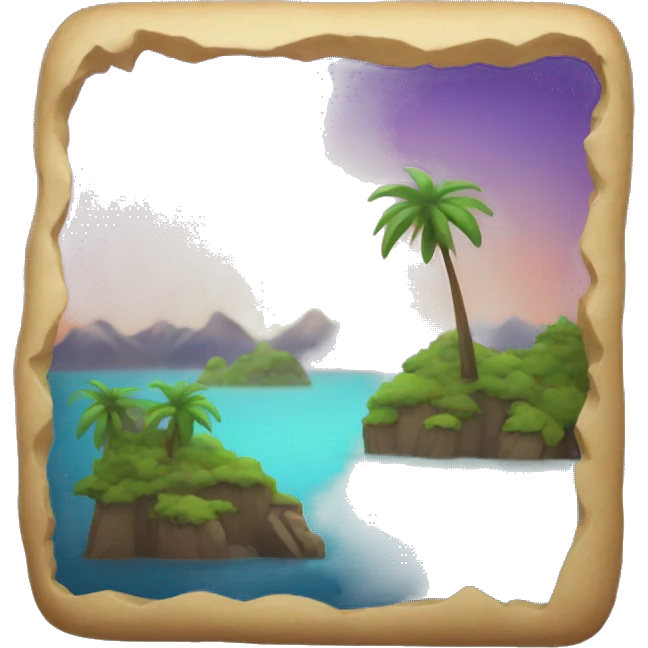rectangle Island Shape emoji