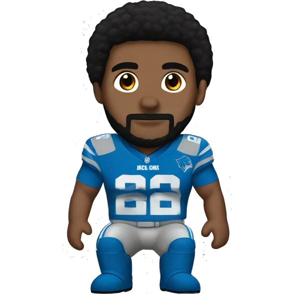 amon ra st brown detroit lions emoji