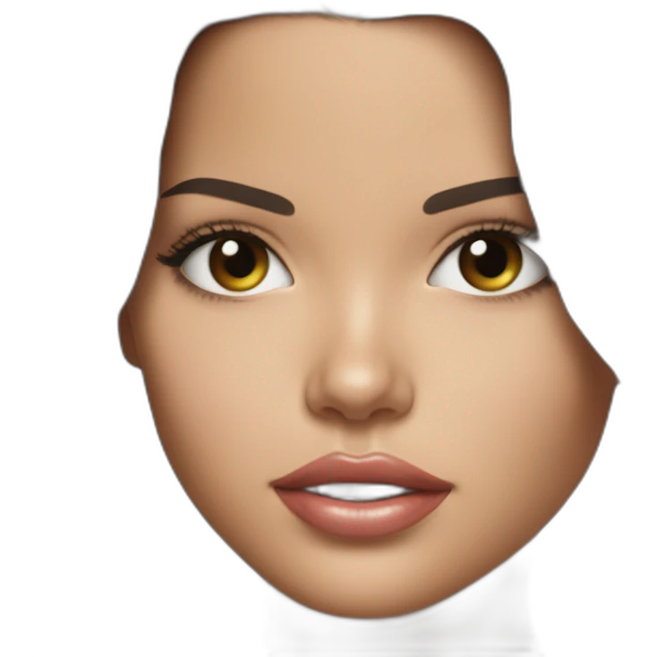 Adriana Lima young emoji