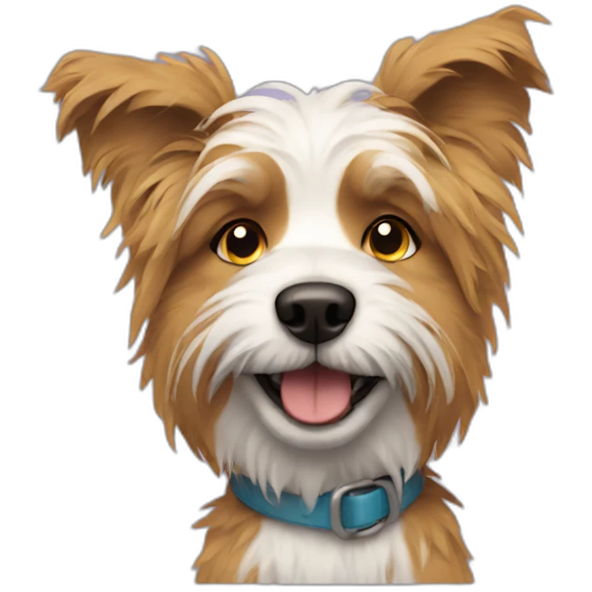 scruffy dog emoji