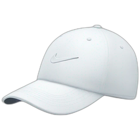White nike cap emoji