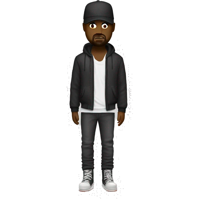 Kanye west donda outfit  emoji