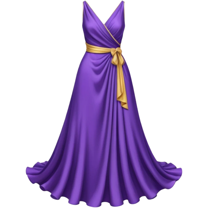 purple dress emoji