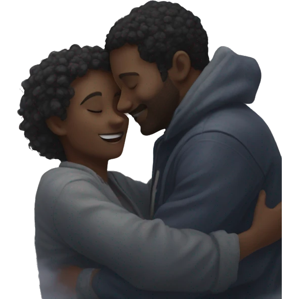 embrace 🫂 (this one) in a foggy clouds emoji