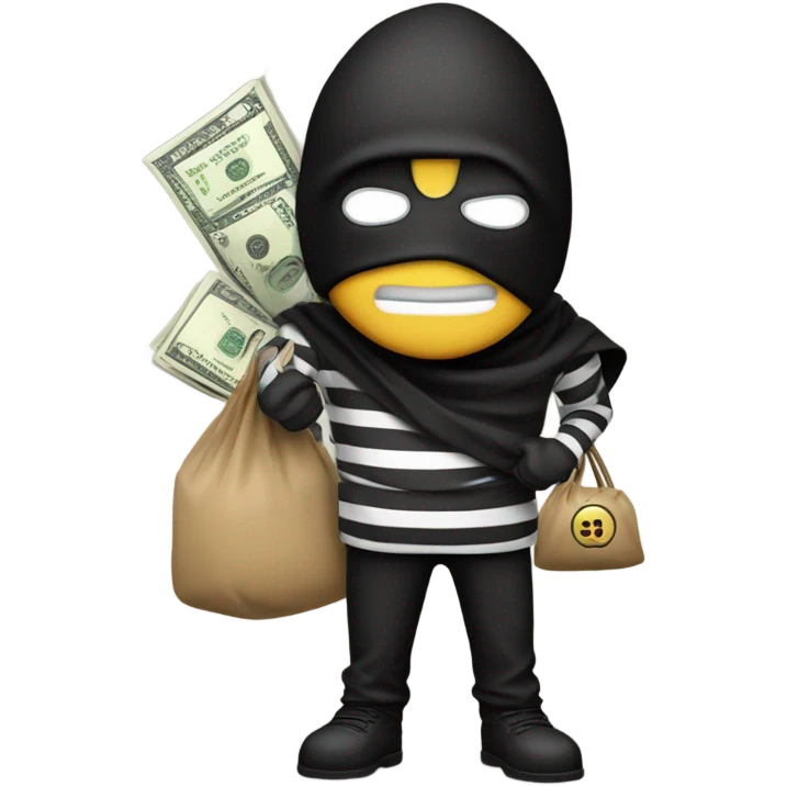 Robber emoji emoji