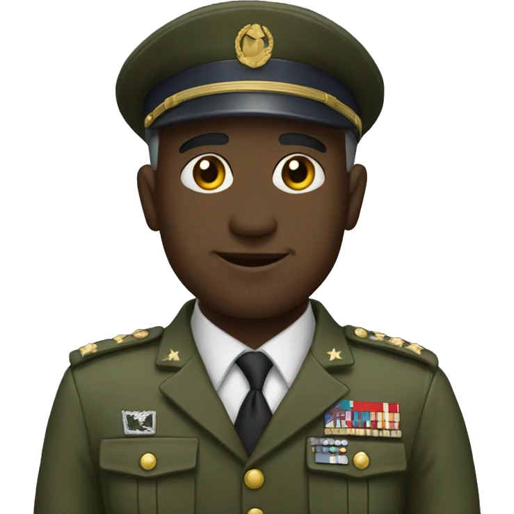 Militar careca emoji
