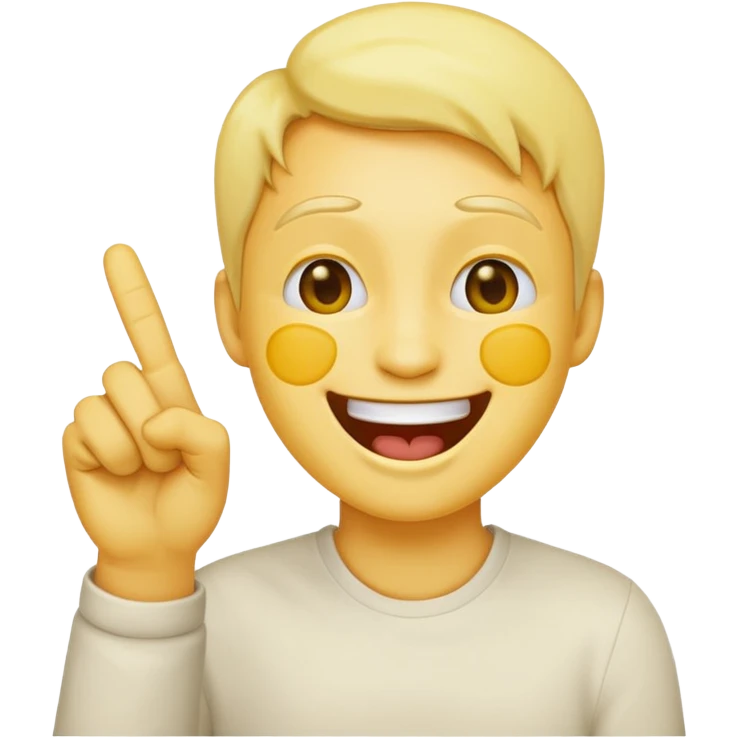 Laughing emoji holding middle finger  emoji