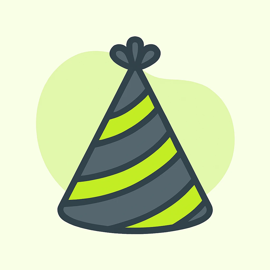 party hat emoji