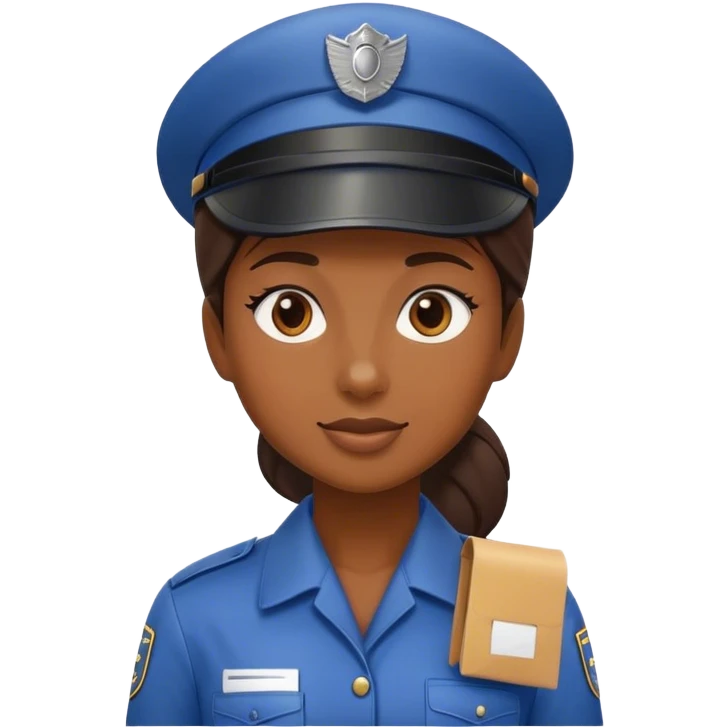 female postman  emoji