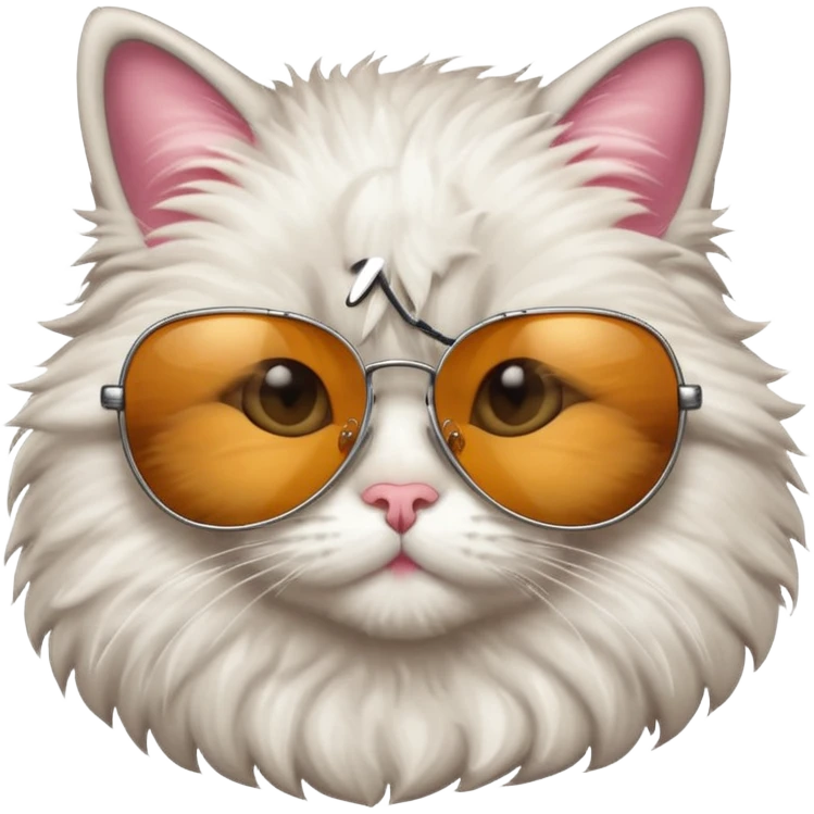 Cat wearing sunglasses emoji