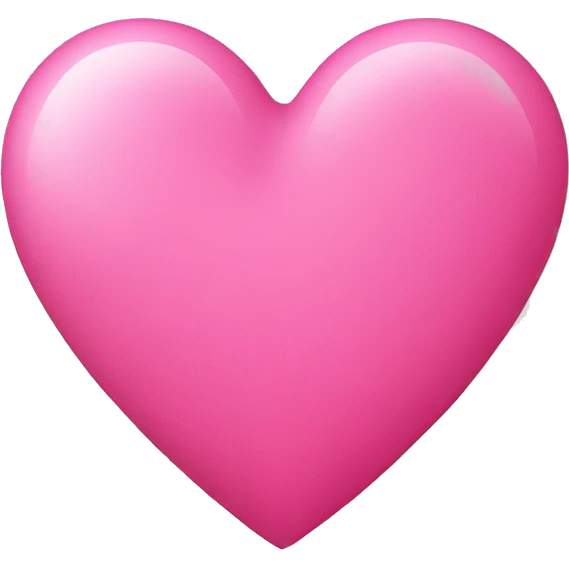 Pink heart emoji