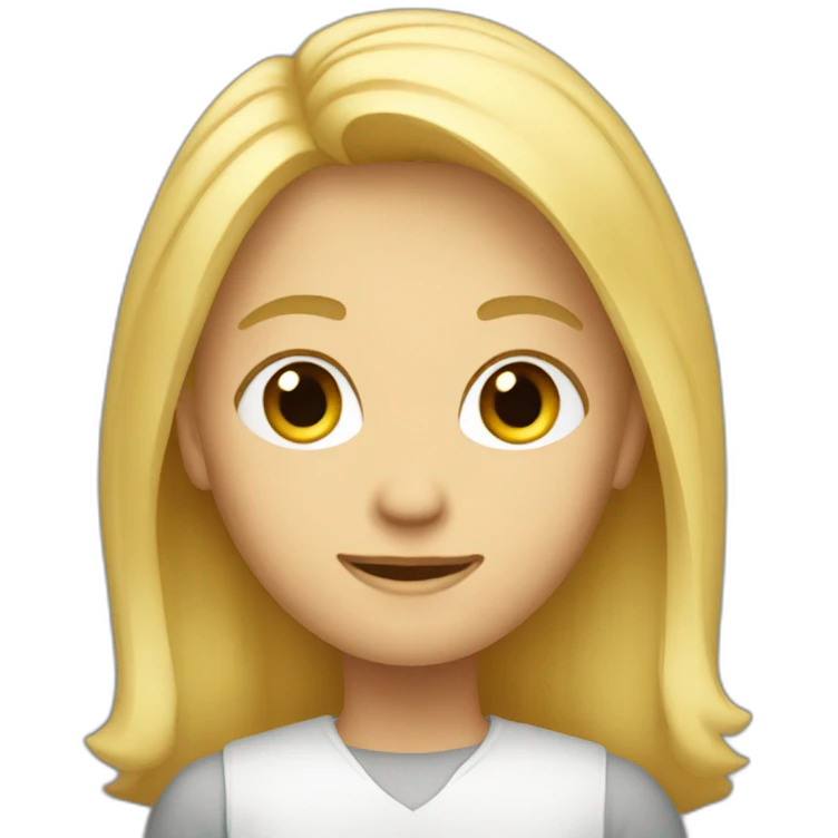 Blonde small cto emoji
