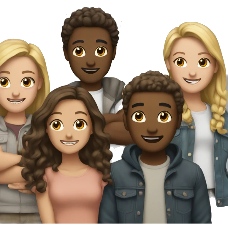 group of friends  emoji