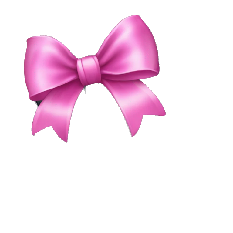 disco ball with pink bow  emoji
