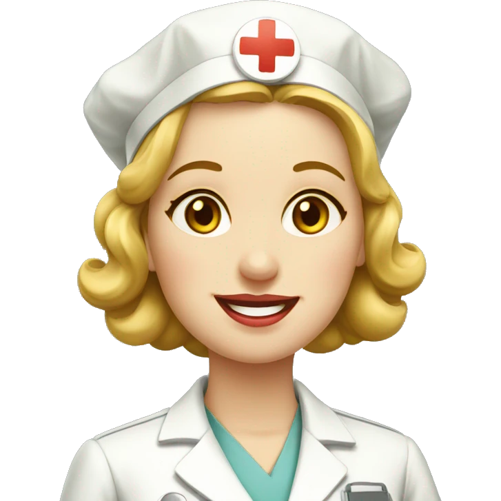 nurse in 1940 emoji