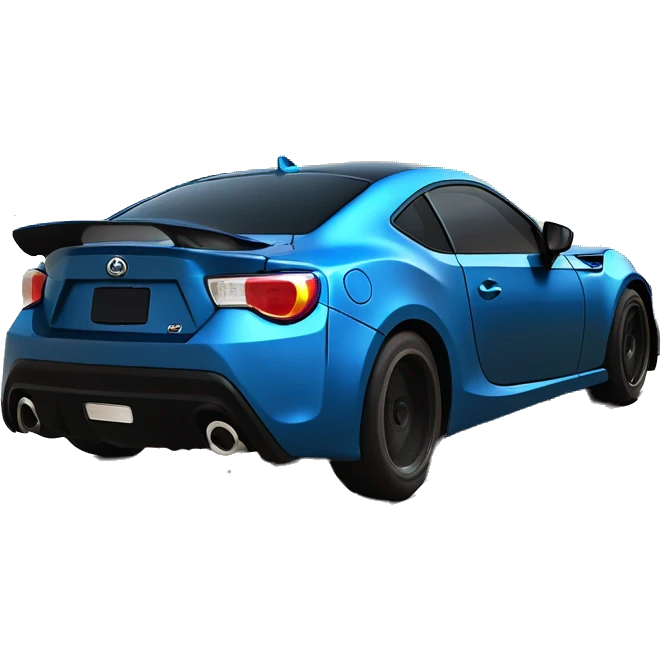 Fr-s Haunted Darth Vader’s dark pearl-blue race car, glowing light saber bumpers, wide rear wing, silver wheels  emoji