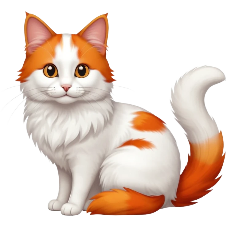 Turkish Van Cat  emoji