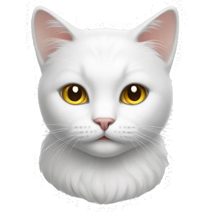 white cat emoji