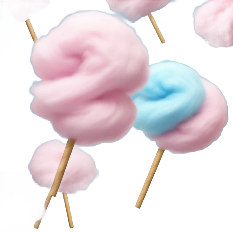 cotton candy  emoji