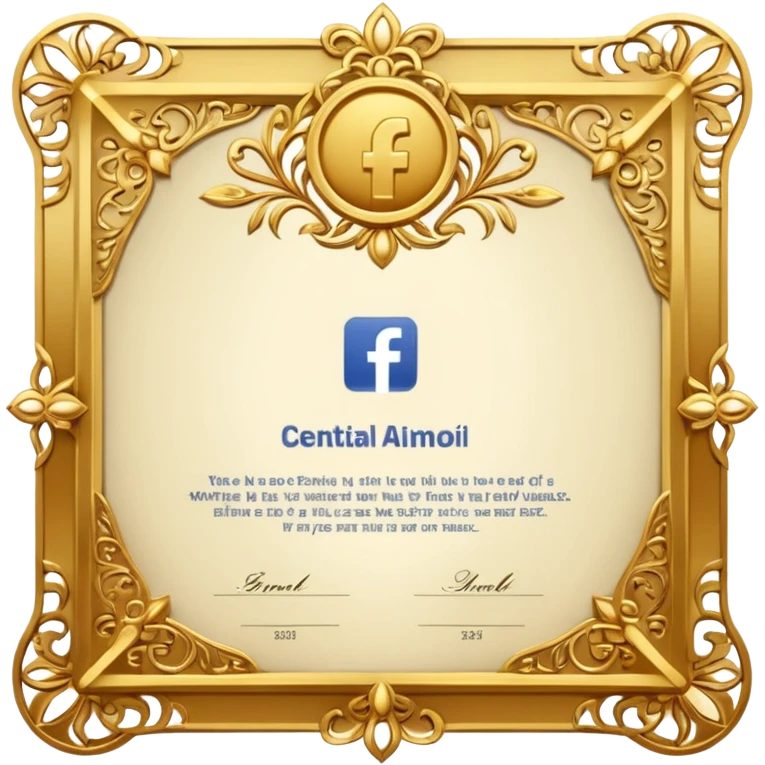 Facebook certificat emoji