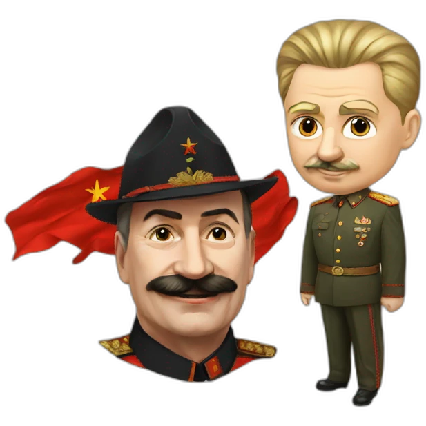 stalin with putin Vladimir emoji