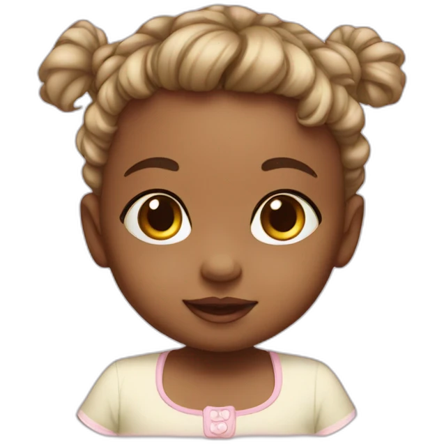 baby girl emoji