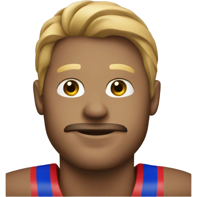 Bills fan swimming in race emoji