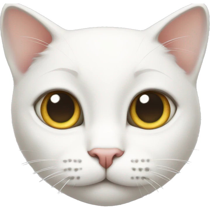 White cat emoji