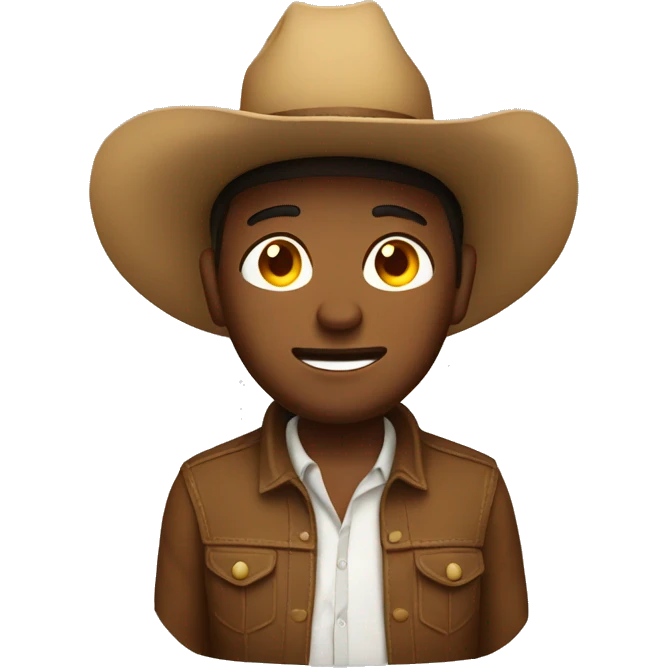 pregnant man with cowboy hat emoji