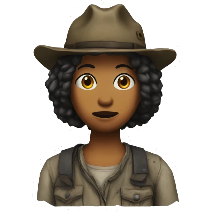 Clementine in the Walking Dead  emoji