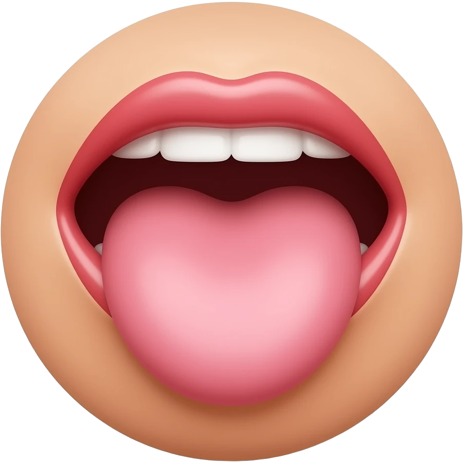 Me eating a vagina emoji