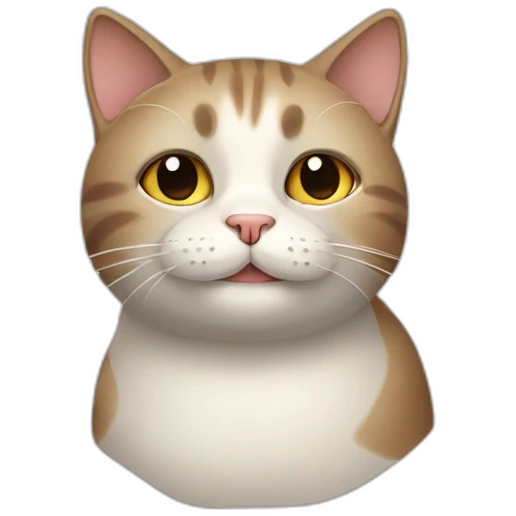 contented cat emoji