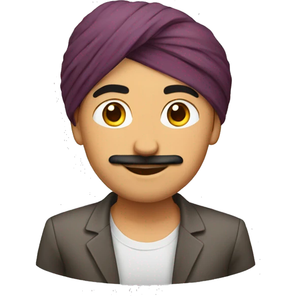 Young Sardar guy emoji