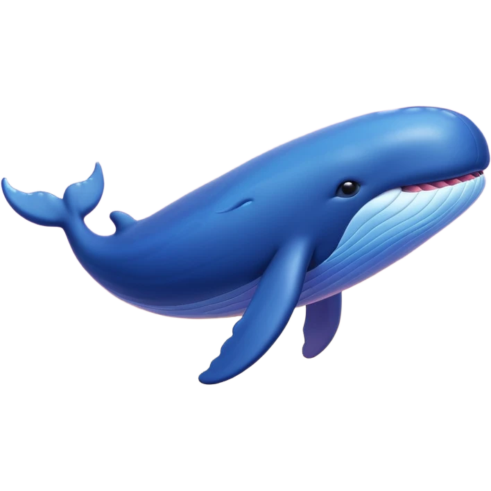 Sky Whale – Gigantic whale drifting among pastel sunset clouds. emoji