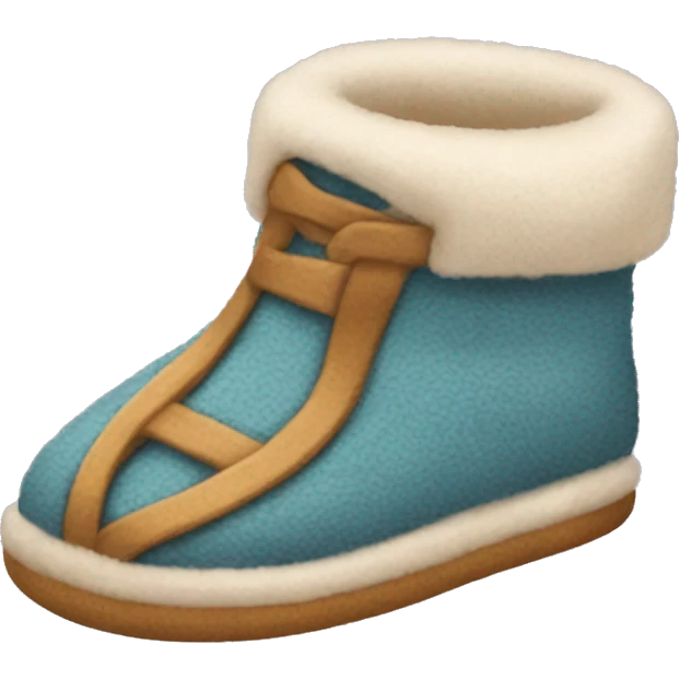Cosy slipper  emoji