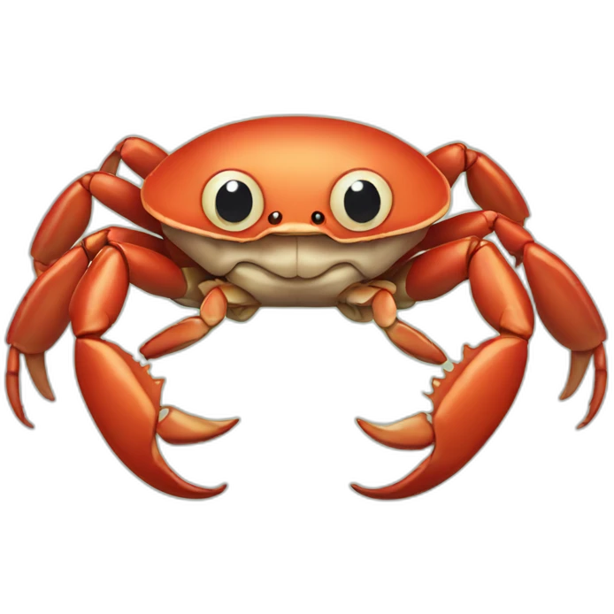 crab mixed with a snake emoji