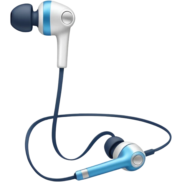 Ear buds emoji