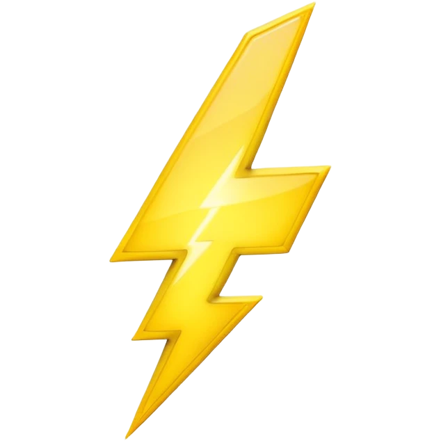 Lightning Icon ⚡ emoji
