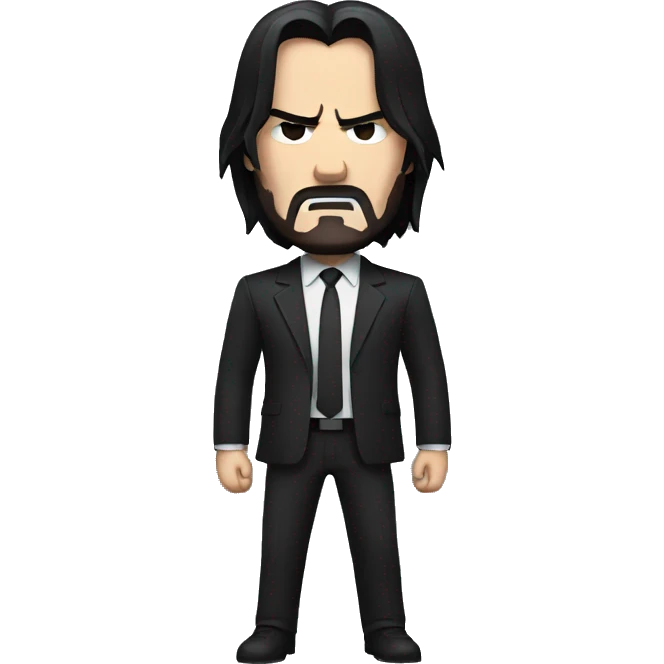 John wick angry emoji