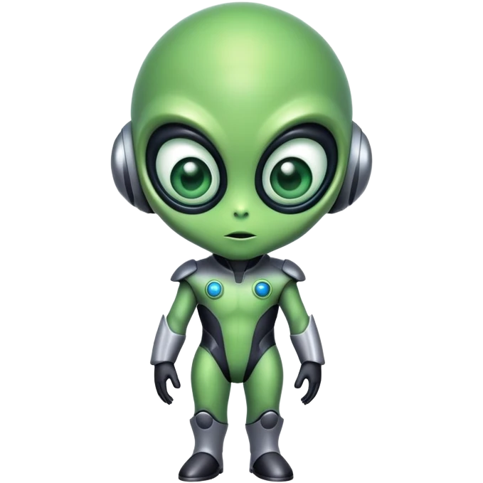 90’s full bodied alien emoji