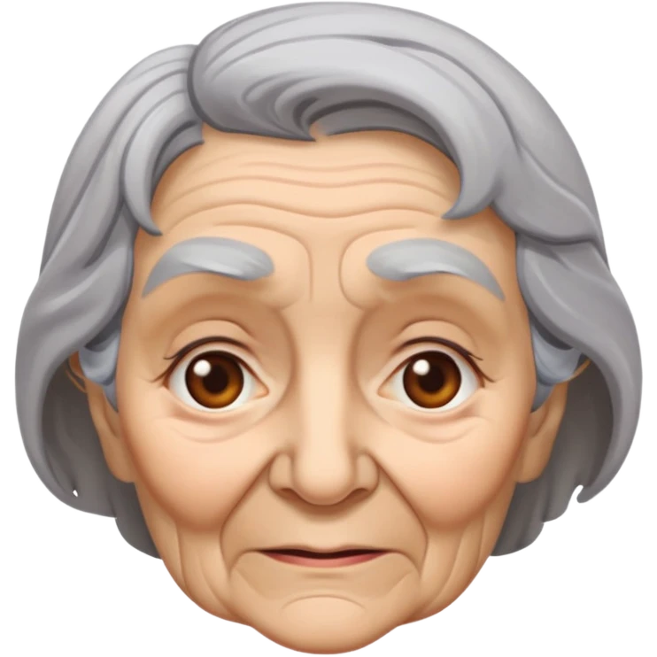 an old woman emoji