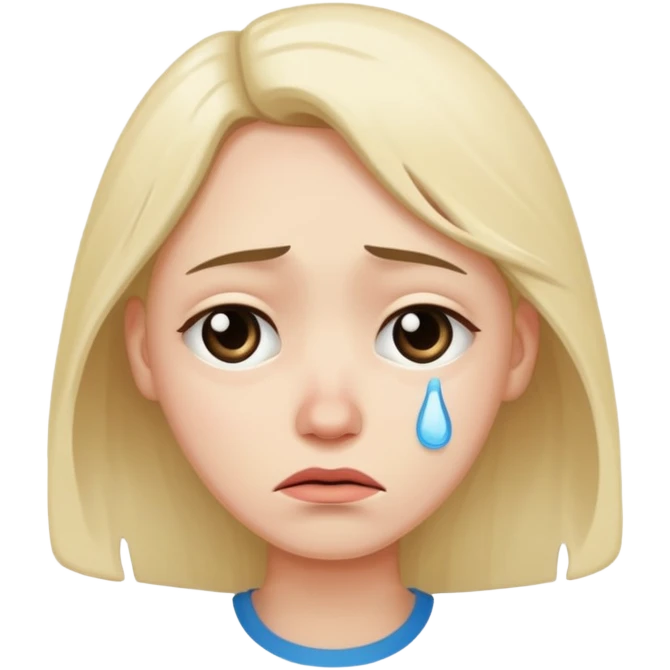 Sad emoji