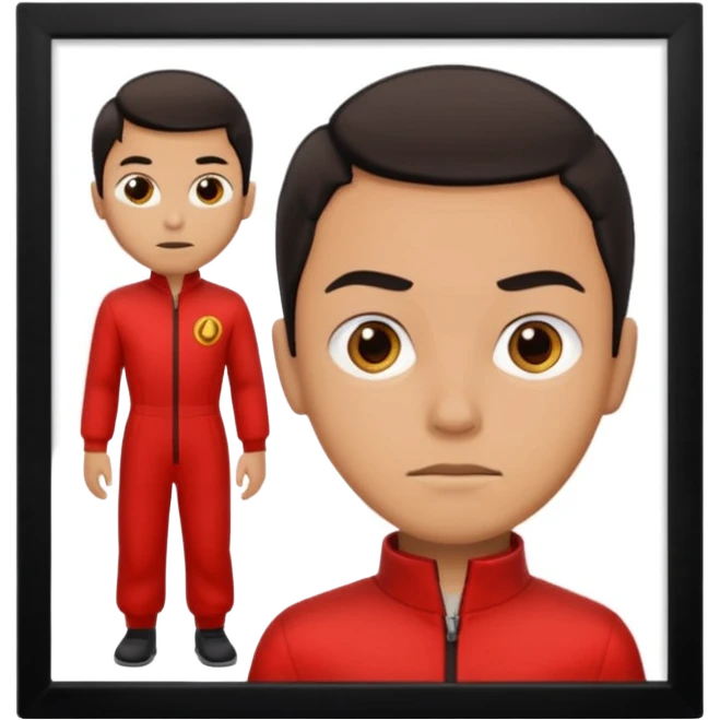 Tokyo in the la casa de papel TV show emoji