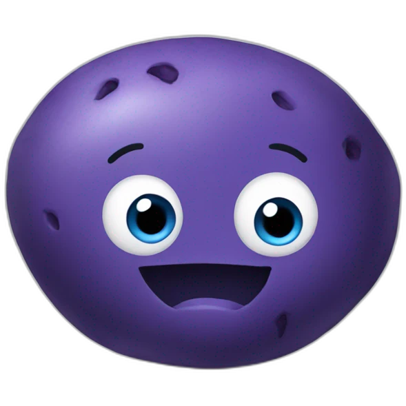 blue-potato emoji