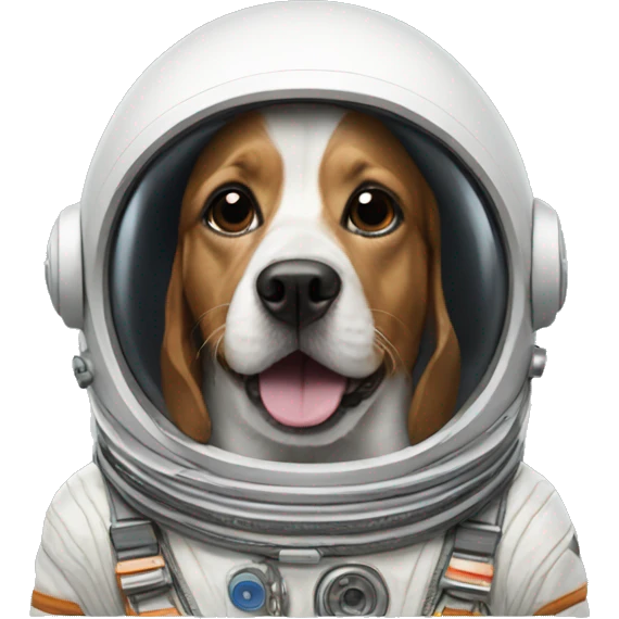 dog astronaut  emoji