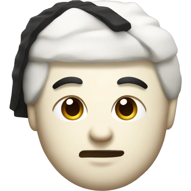 a food sushi with sheeshing face emoji