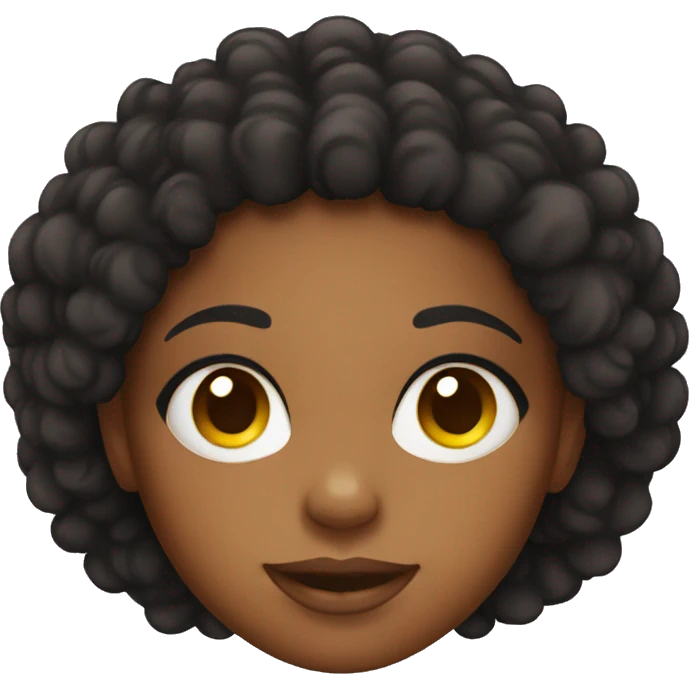 afro brazilian girl emoji